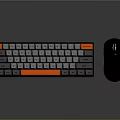 Keyboard Wireless Keyboard Computer Configuration Bluetooth Keyboard Gaming Keyboard Mechanical Keyboard Women's Keyboard 3d model