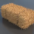Hay stack hay stack hay stack hay roll wheat stack hay stack low face number low model simple model game sub-era film and television level super realistic high precision 3d model