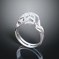 Ring Women's Ring Wedding Ring Ring 3d model