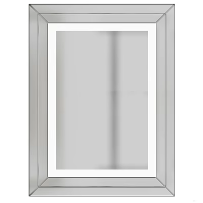 Modern Framed Mirror With Sleek Design And Reflective Surface For Home Interior 3d model