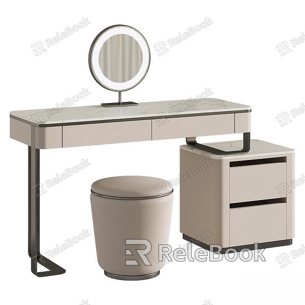 Dressing table stool model