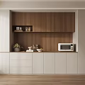Sideboard Cabinet Wine Cabinet Bookcase 3d model
