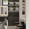 Modern Hair Salon Interior Design With Styling Chairs Mirrors Workstations And Decor