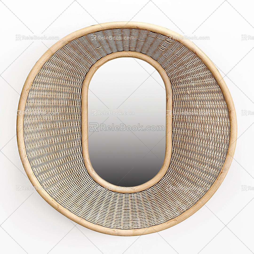 Modern Mirror 3d model