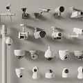 Projection Surveillance Camera Various Types Models And Designs For Security Systems 3d model