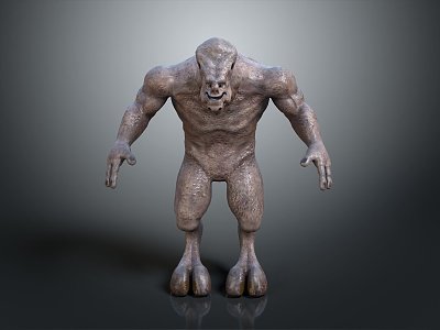 Monster Warrior Alien Monster Alien Monster 3d model