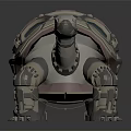 Modern Robot Mechanical Tortoise Mechanical Animal Science Fiction Tortoise 3d model