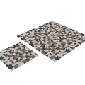 Geometric Tile Components With Abstract Patterns And Modern Colorful Design 3d model