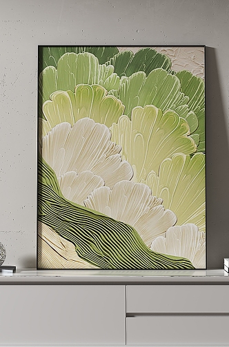 Simple Texture Decorative Painting 3d model