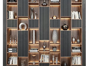 decorative cabinet bookcase (ID:ggagh158320)