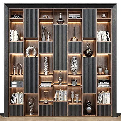 decorative cabinet bookcase