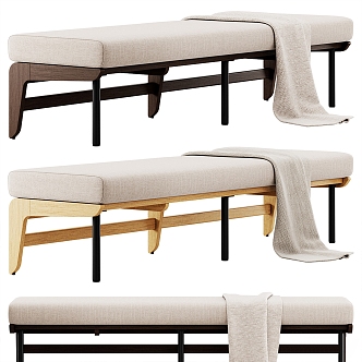 Sofa Bench 3d model