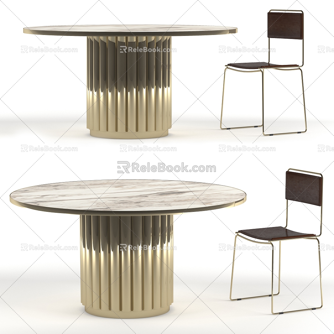 Seat Table Dining Table and Chair Combination Single Chair Chair Dining Table model