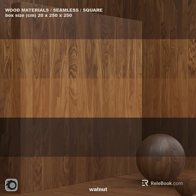 Wooden Components With Natural Grain Texture And Round Sphere Decorative Element 3d model