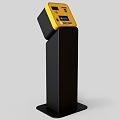 Bitcoin ATM Machine 3d model