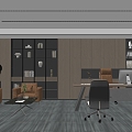 Modern Manager's Office 3d model