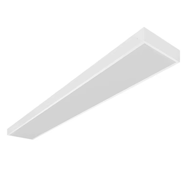 Modern White Rectangular LED Ceiling Light for Home Office Lighting 3d model