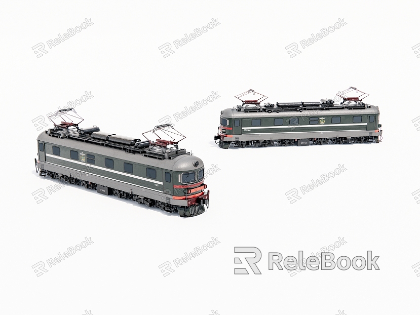 Railcar old tram model