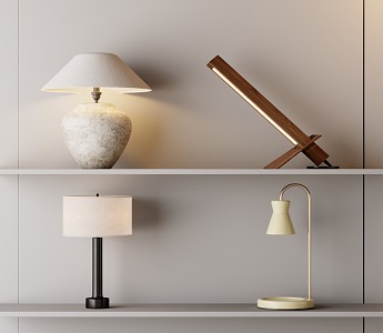 Modern table lamp 3d model