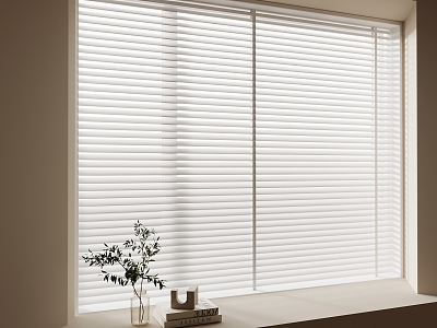 Venetian blinds draw blinds 3d model