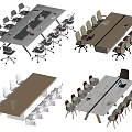 Modern Conference Tables With Various Designs And Comfortable Chairs For Meeting Rooms