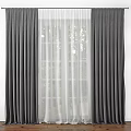 Curtains 3d model