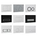 Intelligent switch panel 3d model