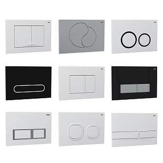 Intelligent switch panel 3d model