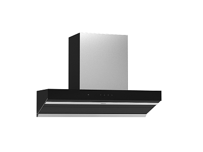 Modern hood range hood 3d model