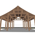 Chinese Architecture Frame Ancient Architecture Frame Ancient Architecture Frame Ancient Architecture Frame 3d model