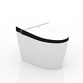 Sanitary Smart Toilet Toilet 3d model