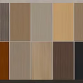 Stylish Wooden Wall Panels With Various Natural Wood Tones For Home Interior Decoration