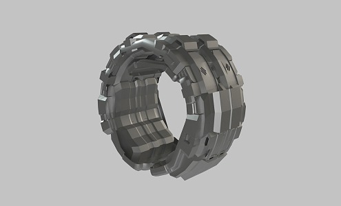 Modern Parts 3d model