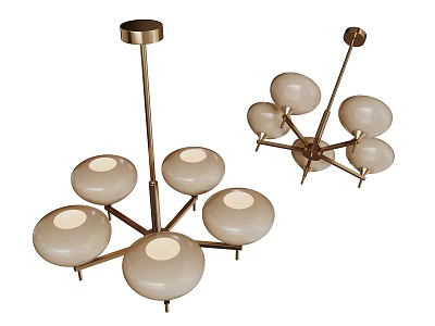 Modern Chandelier Art Chandelier Spherical Chandelier 3d model