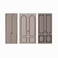Various Stylish Wardrobe Doors With Different Panel Designs And Decorative Patterns