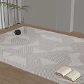 Square carpet 3d model