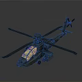 Aerospace Mission Support Helicopter Assisting Space Exploration and Equipment Transport