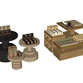 Display stand display rack shelf 3d model
