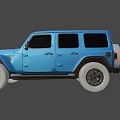 The Jeep 3d model