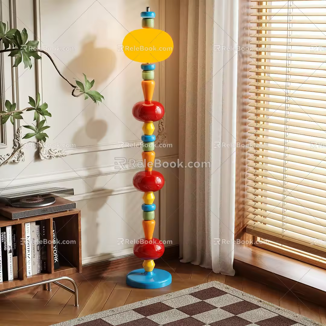 Floor lamp 3d model