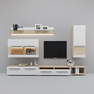 Modern TV Cabinet 3d model