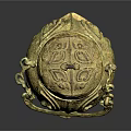 Traditional Vintage Bronze Decorative Furniture With Intricate Carvings Lid And Handle