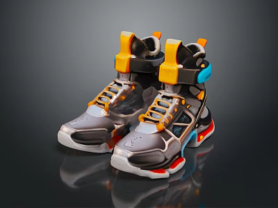 Hiking Boots Hiking Boots Hiking Shoes Travel Shoes Climbing Shoes sneaker Running Shoes Outdoor Shoes 3d model