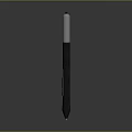 Stylish Modern Pen Design With Sleek Black Body And Blue Accent Top