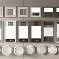Different Types of Air Conditioner Vents With Various Designs And Shapes