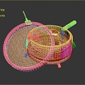 Steamer Cage Dumpling Steamer Steamer Bamboo Steamer Bamboo Steamer Kitchen Kitchen Articles 3d model