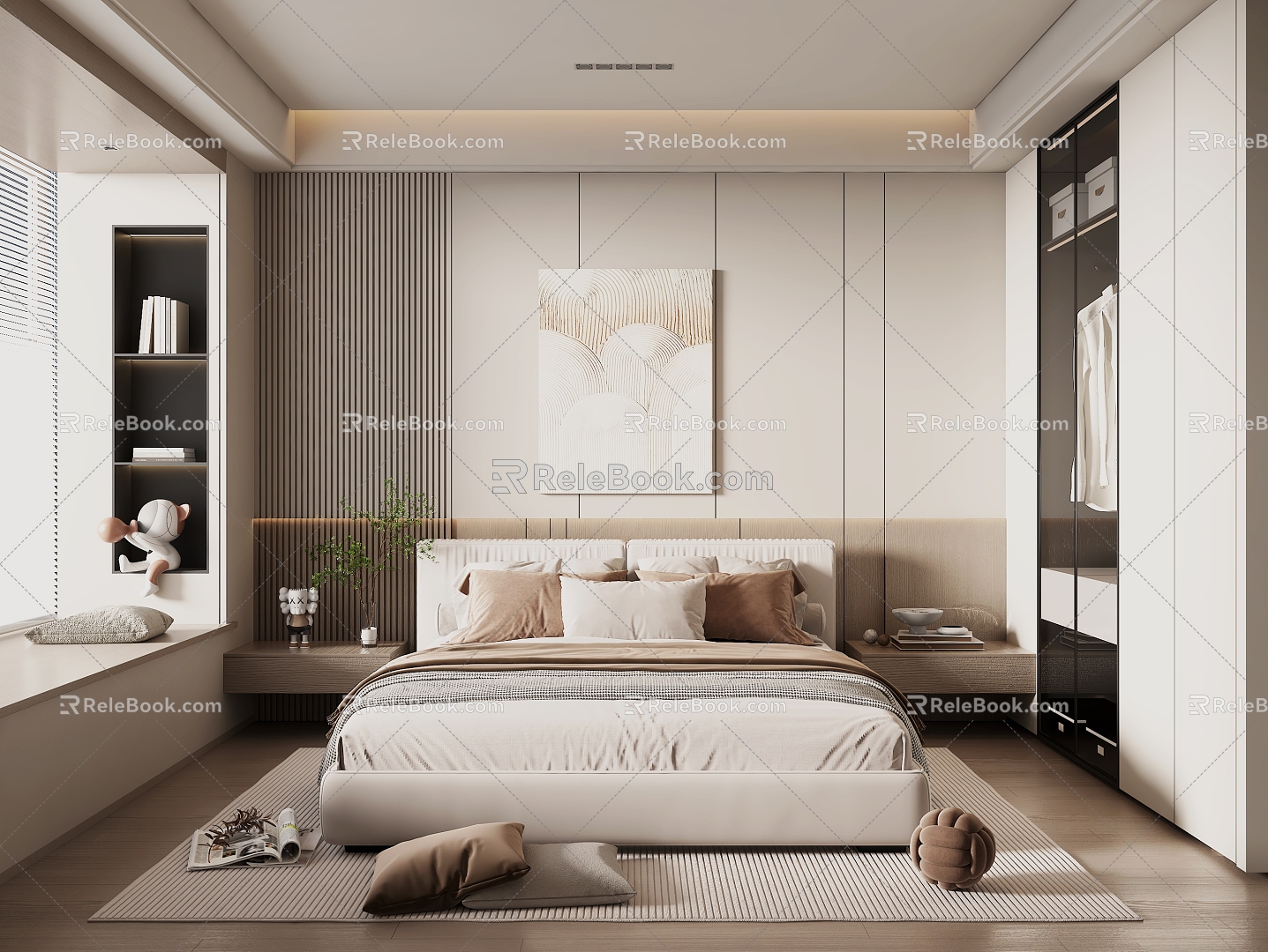 Home Bedroom 3d model