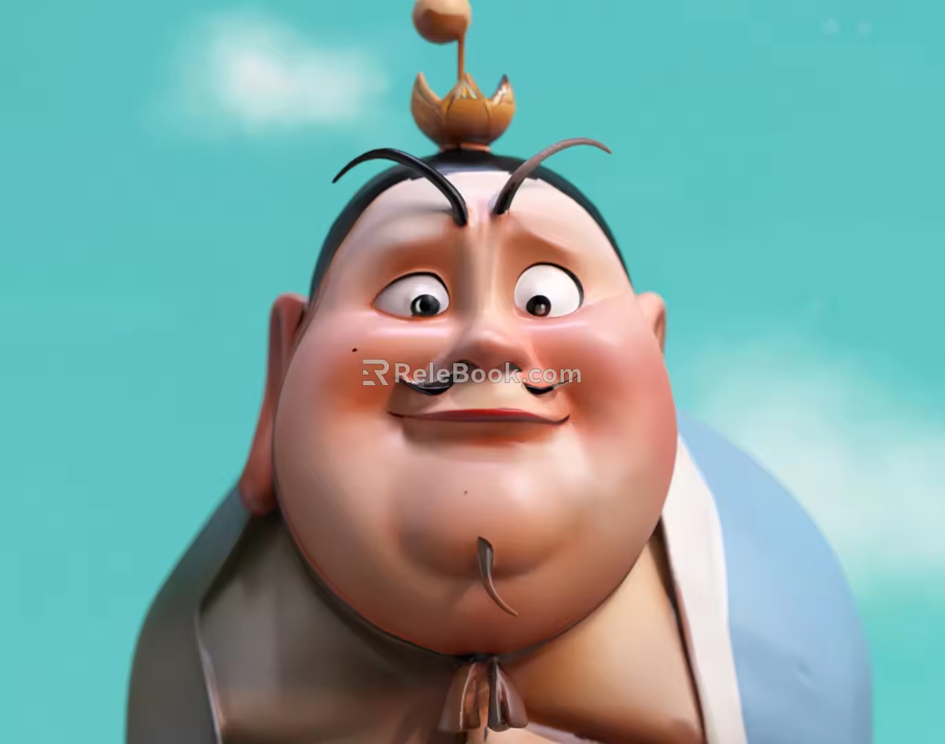 Taiyi real person which Zha which hand-run which Zha magic child making the sea which movie which hand-run Taiyi real person which hand-run blind box doll 3d model