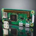 Modern Computer Motherboard Computer Motherboard High-end Motherboard 3d model