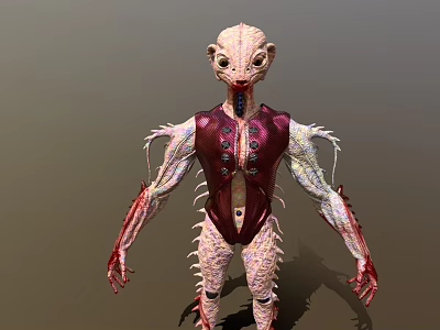 Modern Aliens 3d model